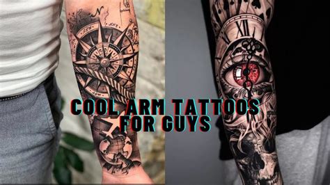 cool guy arm tattoos